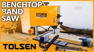 TOLSEN Benchtop Band Saw for Woodworking