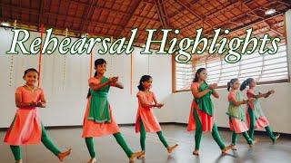 Bharathanatyam Arangettam | Rehearsal Highlights | Sarga Nrithyalaya School of Arts
