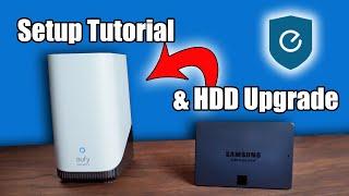 Eufy Homebase 3 Setup Tutorial and HDD upgrade Installation