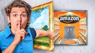 I Built A Secret Amazon WAREHOUSE!