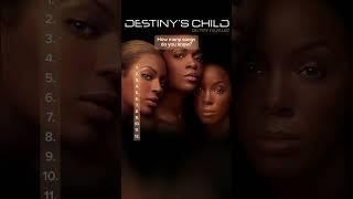 Destiny decoded  how well do you know this album?  #shorts #destinyschild