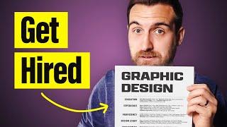 Graphic Design Resume Tips to GET HIRED