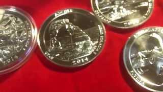 Silber kaufen - Das America the Beautiful Programm 2014, der US Mint (American Eagle)