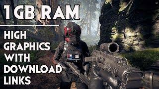 (1GB Ram) Top 10 Best Low End PC Games With Download links | High Graphics 2021 l Part 2