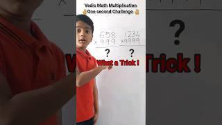 Multiplication tricks for kids | #mathtricks | #vedicmathsmultiplication | Arnav Nayak