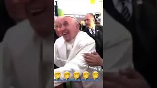 Pope Francis ‼️‼️ Do Not Touch The Pope ‍️