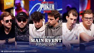  WSOPE 2024: Main Event Final Table | €1.3M for 1st | live from King's Resort 