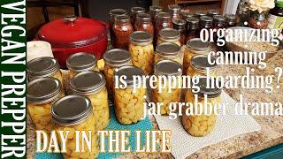 Mrs. Vegan Prepper Day In The Life: Wholesale Produce, Canning, Food Organizing