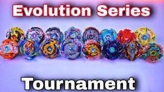 16 Evolution Series Beyblades Tournament | Unexpected Winner 