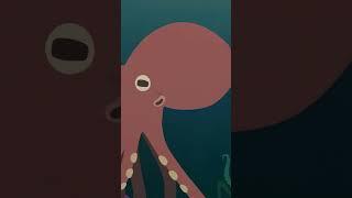 Fascinating Facts: Octopuses and Their Three Hearts | #dailyfunfacts #shorts #octopus #topfacts