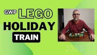 Lego Gift With Purchase GWP Winter Holiday Train 40700 Build and Review