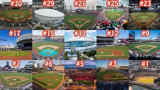 *OFFICIAL* MLB 2024 Stadium Rankings from WORST to BEST!