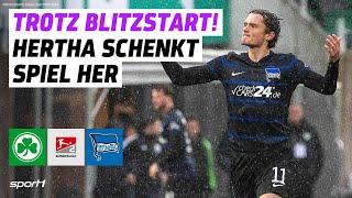 SpVgg Greuther Fürth - Hertha BSC | 2. Bundesliga Tore und Highlights 15. Spieltag