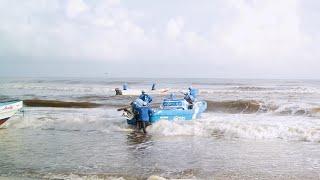 Cleaning Up in San Francisco Del Mar, Guatemala