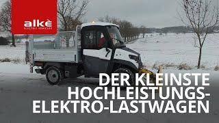 Der kleinste Hochleistungs-Elektro-Lastwagen: Alkè ATX