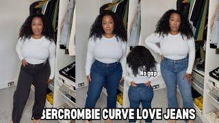 Abercrombie Curve Love Jeans Haul | Try-On