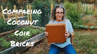 Coconut Coir Brick Comparison