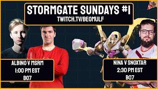 First look at Pro Games on the New Patch! | Stormgate Sundays #1