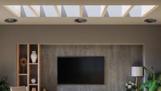 Focal 300 ICA6 angled in-ceiling loudspeaker Debuts with a design for Dolby Atmos home cinemas