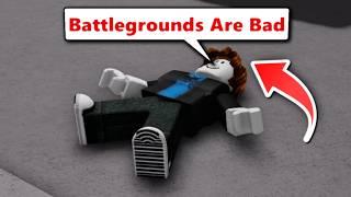 Why I Dislike Battleground Games On Roblox