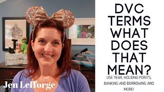 Disney Vacation Club Terms Defined!
