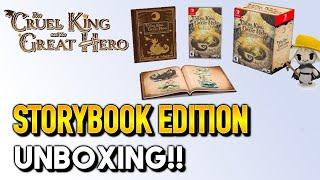 The Cruel King and the Great Hero Storybook Edition | Unboxing