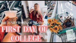 FIRST DAY OF COLLEGE | The University of Alabama