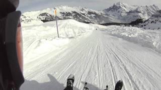 Xtreme "Sledging" in the Swiss Alps - Männlichen to Holenstein, Switzerland