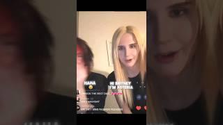 Britney Manson and Asteria  The best duo!! 🫶 Live Tiktok️ #britneymanson #asteria