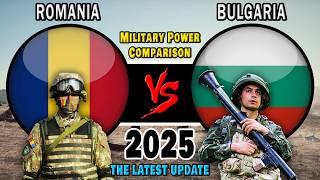 Romania vs Bulgaria Military Power Comparison 2025 | Bulgaria vs Romania Military Power 2025