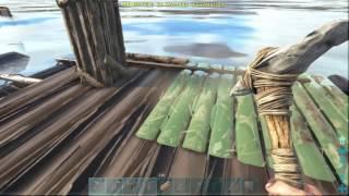 Easiest way to lower the foundations! Raft Building Made Easy - Ark Survival Evolved