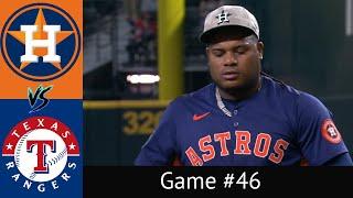 Astros VS Rangers Condensed Game 5/18/25
