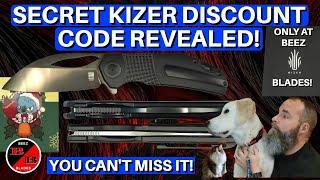 KIZER KNIVES And MORE!! - A 2-DAY SECRET DISCOUNT CODE FOR BLACK FRIDAY FOLDING KNIFE DEALS!