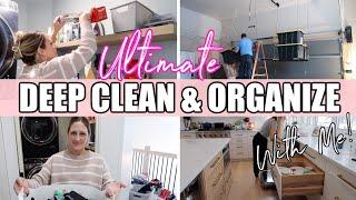 NEW! DEEP CLEAN & ORGANIZE WITH ME | EXTREME CLEANING MOTIVATION | Before & After! HOURS OF CLEANING