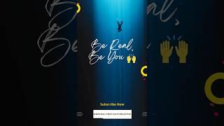 Tired of Fake People? Here's The Real Talk | Be Real Be You  #shorts #real #fake