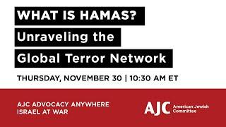 What is Hamas? Unraveling the Global Terror Network - AJC Advocacy Anywhere