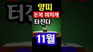 "양띠는 11월에 돈복 미치게 터진다! 사람이 도움을 주는 귀인의 덕이 확 달라진다" [돈복 터지는 생활풍수]