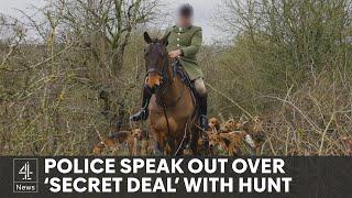 Secret deal with Warwickshire Hunt sparks police policy debate