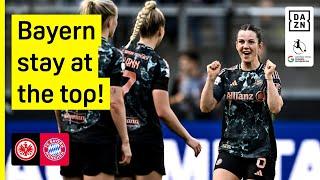 HIGHLIGHTS | Eintracht Frankfurt vs FC Bayern München (Frauen Bundesliga 2024-25 Matchday 19)