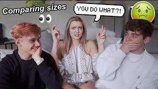 Reacting to Things GUYS DO but WON'T ADMIT to Girls...