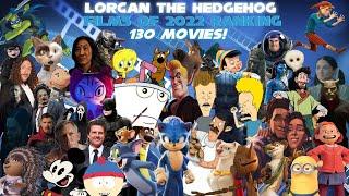 Lorcan the Hedgehog's Films of 2022 Ranking (130 Movies!)