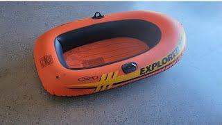 INTEX Explorer Inflatable Boat Series: Dual Air Chambers (Review)