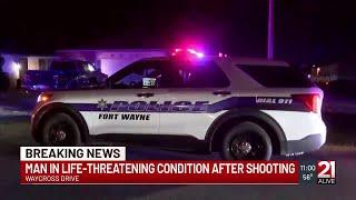 One person in life-threatening condition following Thursday night shooting on Fort Wayne’s southe...