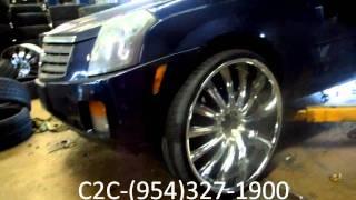 AceWhips.NET- C2C Customs- Cadillac CTS Goin on 28" Bentchis