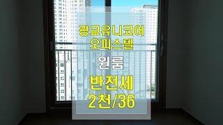 광교유니코어 월세