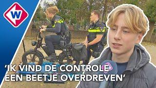 Op pad met de politie: agenten controleren fatbikes