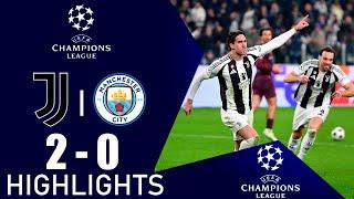 Dušan Vlahović Goal | Juventus vs Manchester City 2-0 Highlights | Champions League 2024/25