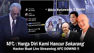 AFC : HARGA DIRI KAMI HANCUR SEKARANG !! Presiden AFC Takut Natap Layar Streaming, 1 Dunia Ketawain