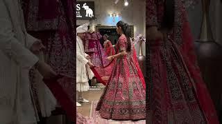 From kundans Bridal Couture Chandni Chowk Delhi best bridal lehenga collection ️#wedding #lehenga