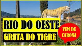 GRUTA DO TIGRE - PONTO TURISTICO DA CIDADE DE RIO DO OESTE - SANTA CATARINA